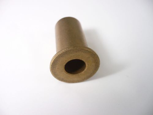 Bearing bushing flanged bronze 3/8&#034; id 5/8&#034; od 1 1/4&#034; long 7/8&#034; flange od  2 pcs for sale