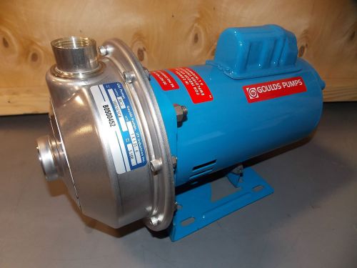 GOULDS:MCS SS -1 HP- END SUCTION CENTRIFUGAL PUMPS -1P/60H/3500 RPM