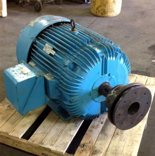 RELIANCE P44G0359P FRAME 444T 3PH 460V 1785RPM 125HP MOTOR 27MN440359 G003