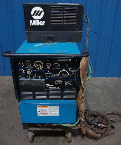 MILLER SYNCROWAVE 250 TIG WELDER WITH COOLANT SYSTEM