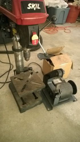 Skil Drill Press and 1x30 Belt Sander