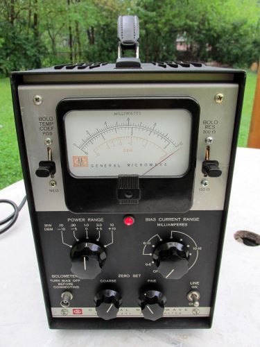 VINTAGE RARE General Microwave 451 Microwave Power Meter