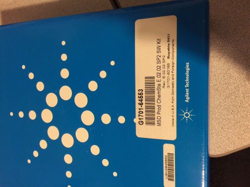 New Agilent ChemStation G1701EA Revision E.02.02 Software kit G1701-64553