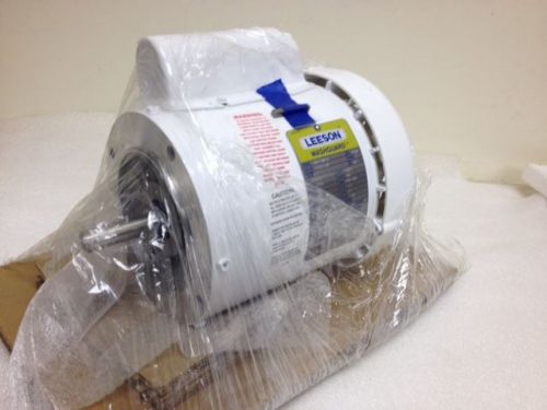 1/3HP LEESON WASHGUARD 1725RPM 56C TEFC 1PH MOTOR 114311.00