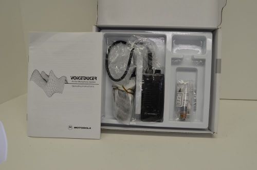 MOTOROLA VOICEDUCER BDN6671B VOX/PTT (NEW)