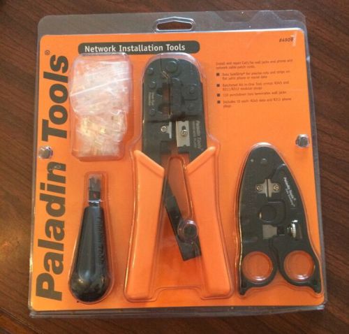 NIP Paladin Tools 4909 Network Installation Tool Bundle Data Sure Strip- 204 V31