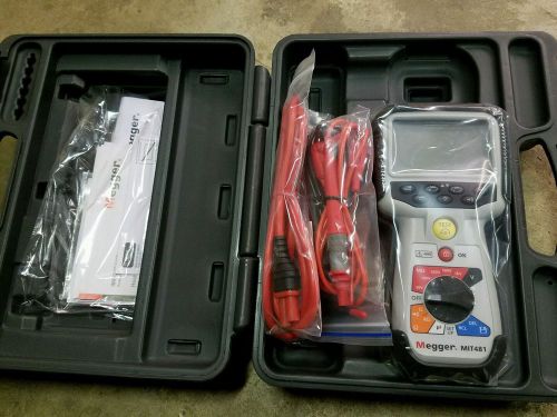 Megger MIT481 50V to 1000V Insulation/Continunity tester