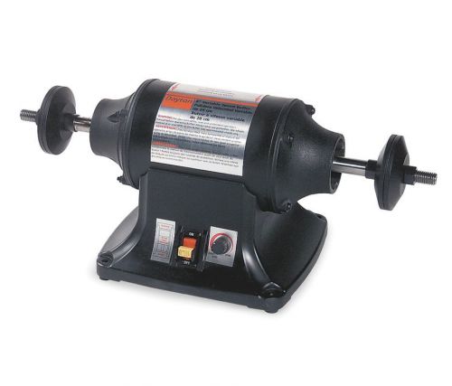 DAYTON 1FYV4 Buffer, 8 In, 120 V, 3/4 HP, 5/8 In Shaft *PA*