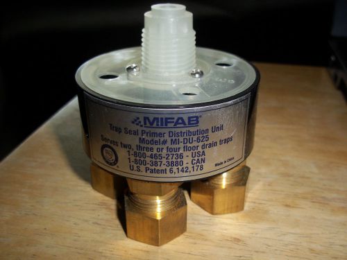 MIFAB  MI-DU-625  TRAP SEAL PRIMER DISTRIBUTION UNIT