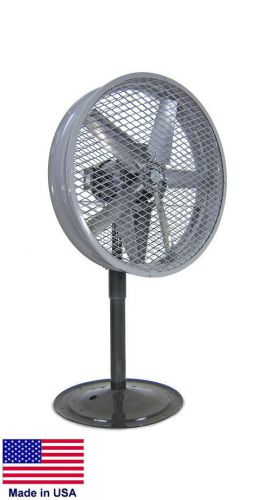 PEDESTAL FAN Industrial - High Velocity - 230/460V - 3 Hp - 3 Phase - 30&#034; OSHA