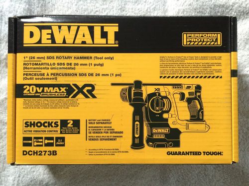 DeWalt DCH273B 20v Li-Ion MAX Brushless SDS Rotary Hammer Bare Tool Only NEW! ^