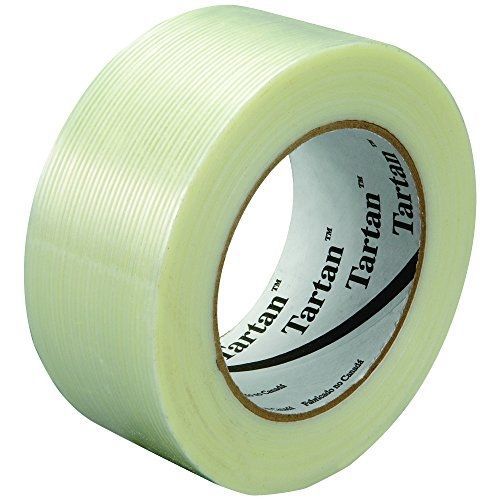 Tartan T9178934 Clear #8934 Strapping Tape,  60 yd. Length,  2&#034; Width (Pack of