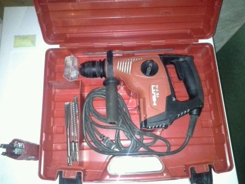 Hilti te 7-c rotary hammer drill demolition breaker with 8 bits for sale
