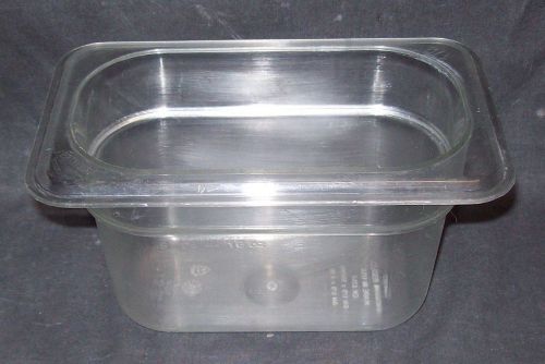 Restaurant Equipment Bar Supplies CAMBRO 1/9 CLEAR PAN