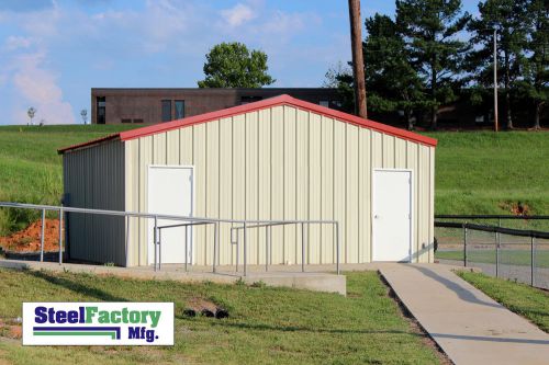 Steel factory mfg prefab 25x30x10 beam frame garage building low cost diy kit for sale