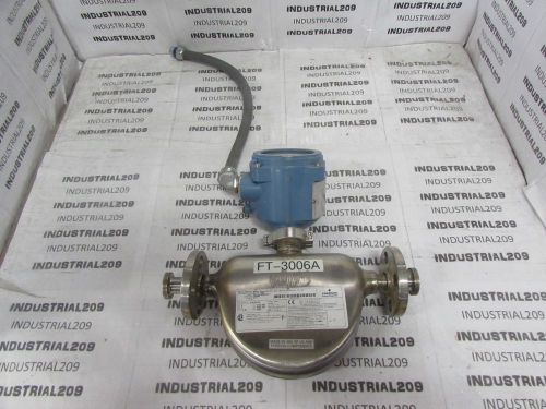 MICRO MOTION MASS FLOW SENSOR CMFS015H520N0A2ECZZ w/ 2400S USED