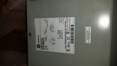 GE Transformer Cat No. 9T51B0573 3.0 KVA