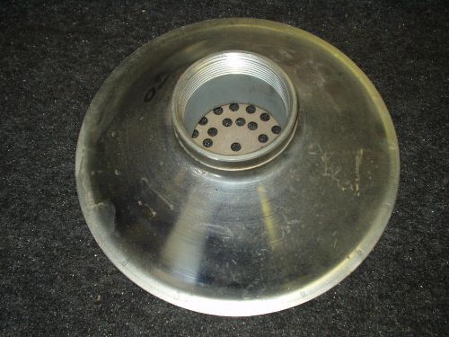 3&#034; TRASH PUMP WATER PUMP CONE BOTTOM HOLE STRAINER