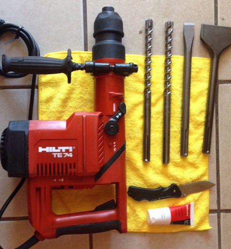 HILTI TE-74, Strong MINT CONDITION,STRONG,FREE EXTRAS,FAST SHIPPING-NO RESERVE