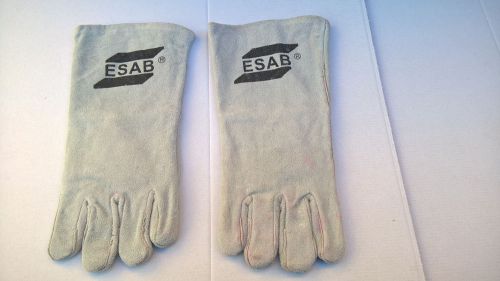 ESAB WELDING GLOVES GAUNTLET  HEAVY DUTY BASIC.Heavy Duty Welders  Gauntlet.