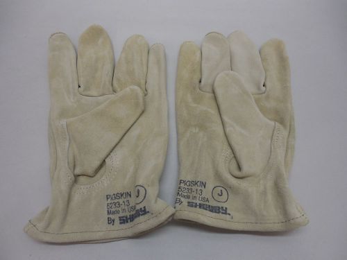 SHELBY PIGSKIN 5233-13 USA SIZE J EXTRA LARGE PROTECTIVE GLOVES NEW