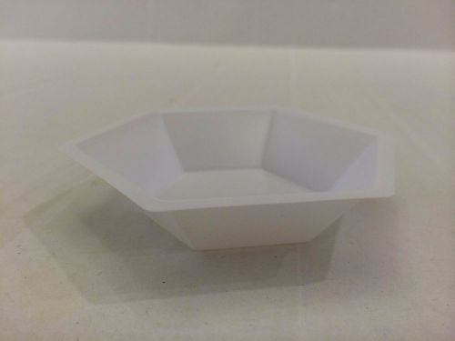 Fisherbrand Hexagonal Polystyrene Weighing Dishes Dish 500/pk Top Dia: 1-1/4&#034;