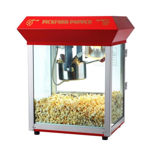 GN 8 OZ. POPCORN MACHINE POPPER FUN POP CONCESSION PARTY RENTAL FREE SHIPPING