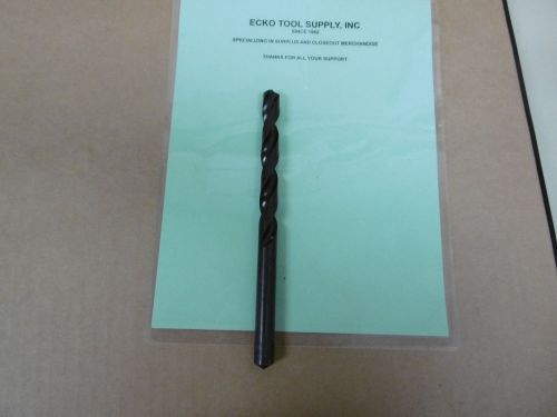 Taper length drill 9/16&#034;diam high speed 118dg pt black oxide new dormer $12.00 for sale