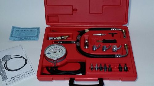 SNAP-ON, MT311JB, VACUUM/PRESSURE GAUGE SET VINTAGE 9/90 GREAT CONDITION! CLEAN