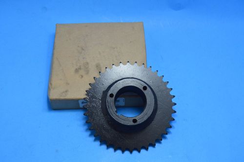 NEW BROWNING 40P36 SPROCKET SINGLE STEEL SPLIT TAPER KW 3BOLT 36TEETH NIB NOS