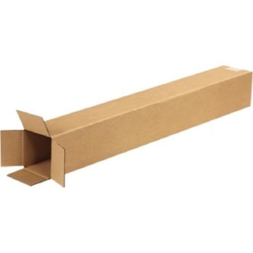 Corrugated cardboard tall shipping storage boxes 4&#034; x 4&#034; x 30&#034; (bundle of 25) for sale