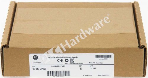 New Sealed Allen Bradley 1756-DNB /E 2014 ControlLogix DeviceNet  Bridge Scanner