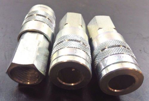 Dixon Valves, Steel Industrial Interchange Pneumatic Fittings, QTY 3, 4F |KJ1|RL