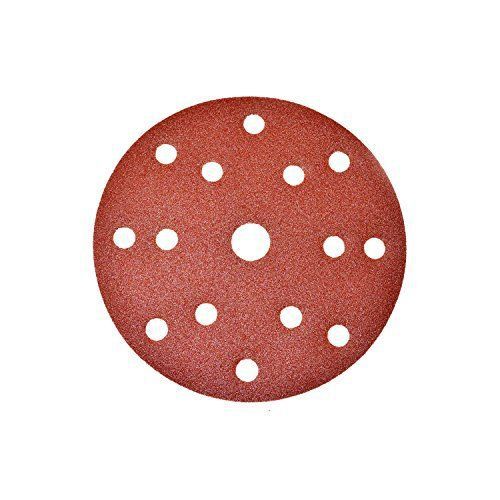 Aleko 6-inch 5 piece with holes 240 grit sanding discs sander paper for sale