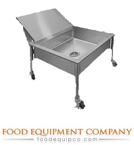 Piper 337-3557 Portable Soak Sink 39&#034;H 24&#034; x 24&#034; x 8&#034;D