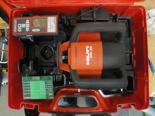 HILTI PRI 36 GREEN BEAM ROTATING LASER LEVEL &amp; PRA 36 Receiver