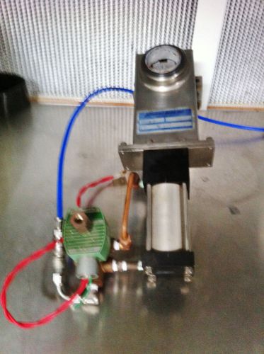 Innotec gate valve svb-22a w/ varian 0531 tc sensor, rebuilt asco red hat ii for sale