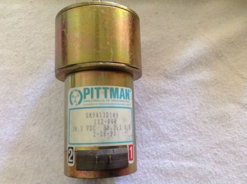 PITTMAN GM9413D109  30.3 VDC GEAR MOTOR 38.3:1 Ratio