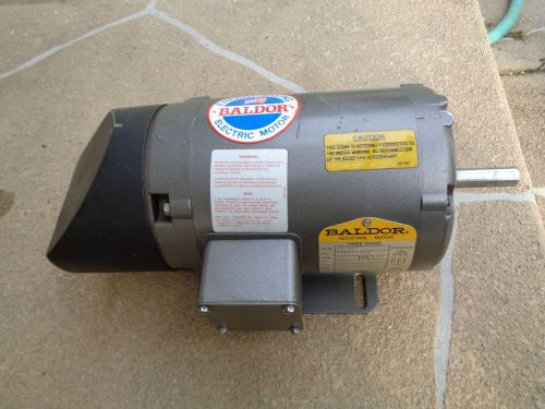 BM3569 - Baldor .33HP, 1725RPM, 3PH, 60HZ, 56, with BRAKE Motor