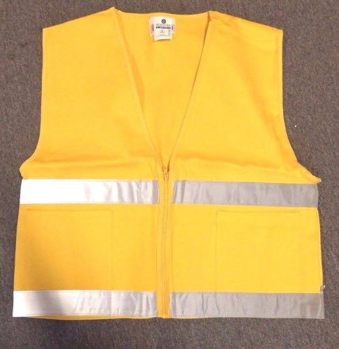 ML Kishigo Hi Vis Vest, Zip Up, Yellow, XL, QTY 5, SBY-C220-43 |KE3|RL