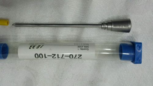 Stryker Cannula Trocar Obturator 4.2 mm x 104 mm Triangle Point 270-712-100