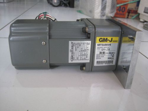 Mitsubishi Geared Motor 1:5, AC200/220V, 3 Phase, 25W, type GM-JB