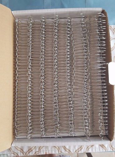 7/8&#034; White Spiral-O 19 Loop Wire Binding Combs - 42pk Free Shipping