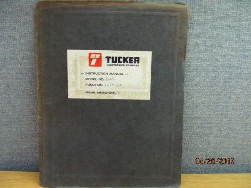 Agilent/HP 624B Test Set Serial No 354 Instruction &amp; Operating Manual/schematics