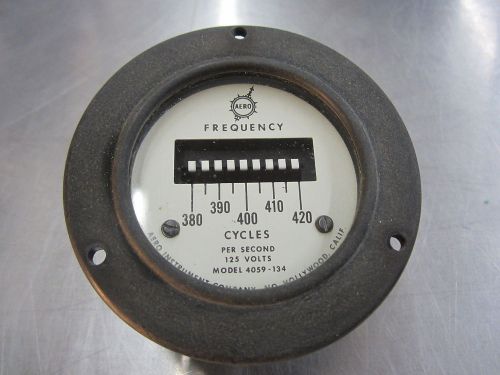 400 CYCLE FREQUENCY METER
