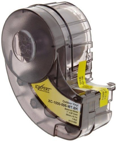 Brady xc-1000-595-wt-bk idxpert(tm) &amp; labxpert(tm) labels  b- 595 indoor/outdoor for sale