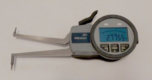 Mitutoyo 209-556 Digital Caliper, Stainless Steel. In/Metric, Pointed Jaw