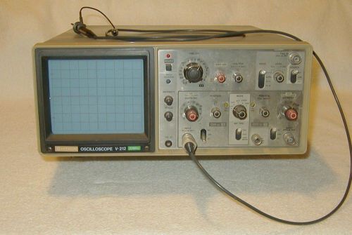 HITACHI V-212 oscilloscope 20mhz 2 ch