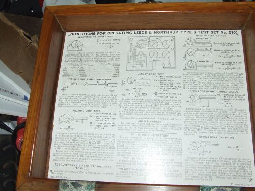 Leeds &amp; Northrup Type &#039;S&#039; Test Set; N. 5300