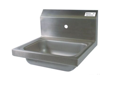 14&#034; x 10&#034; Stainless Steel Hand Sink, 1 hole, 3.5&#034; Drain   BBKHS-W-1410-1-4D